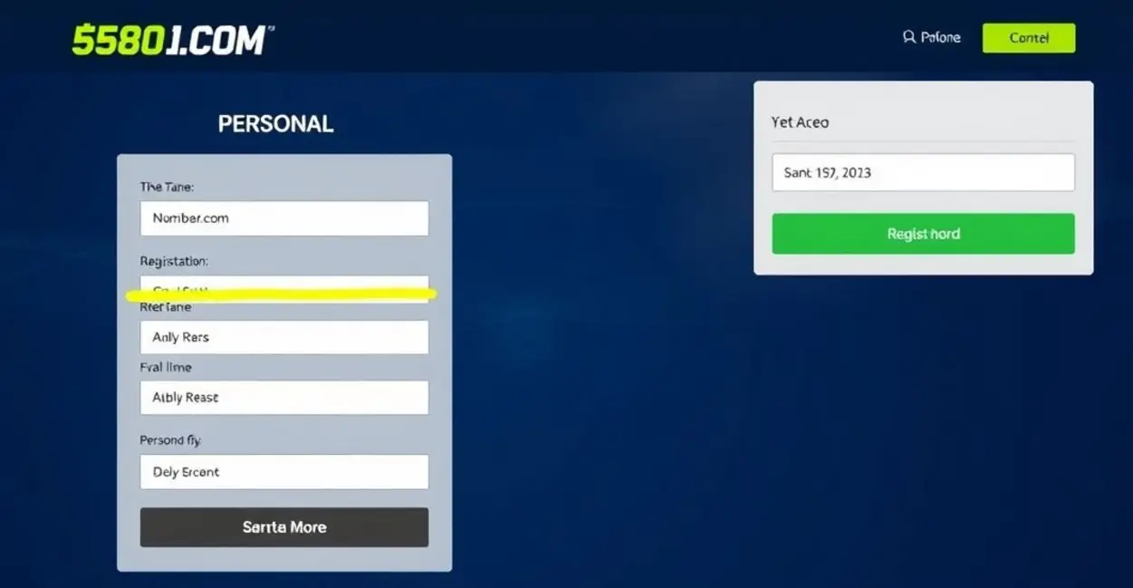 Passo a Passo para o Cadastro no 580.COM